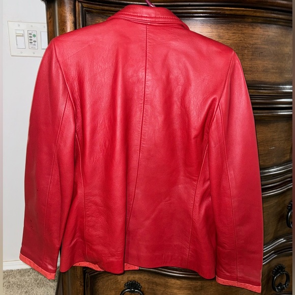 Tams Genuine Leather, Ostrich Leather Jacket. - Picture 4 of 5